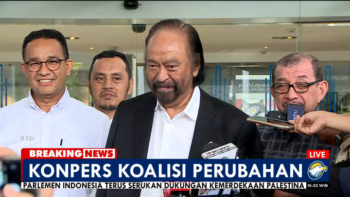 Soal Pengajuan Hak Angket, Surya Paloh: Hak Konstitusional Wajib di Hormati