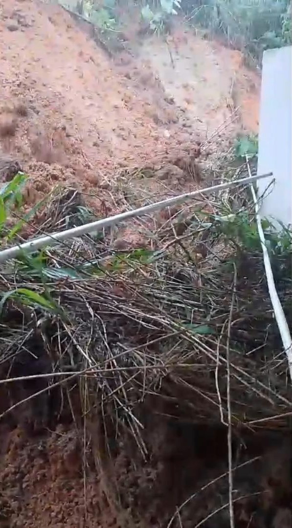 Detik-detik Tanah Longsor Hantam Rumah Warga di Tana Toraja