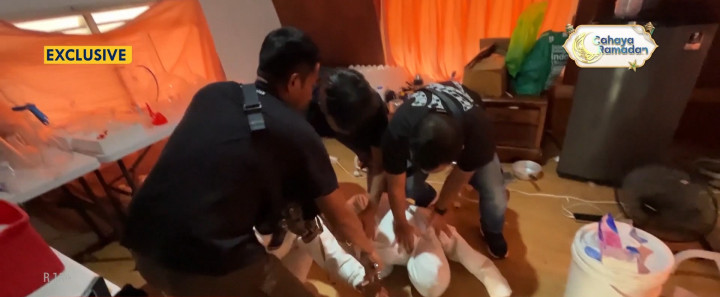 Detik-detik Bareskrim Gerebek Pabrik Narkoba di Semarang