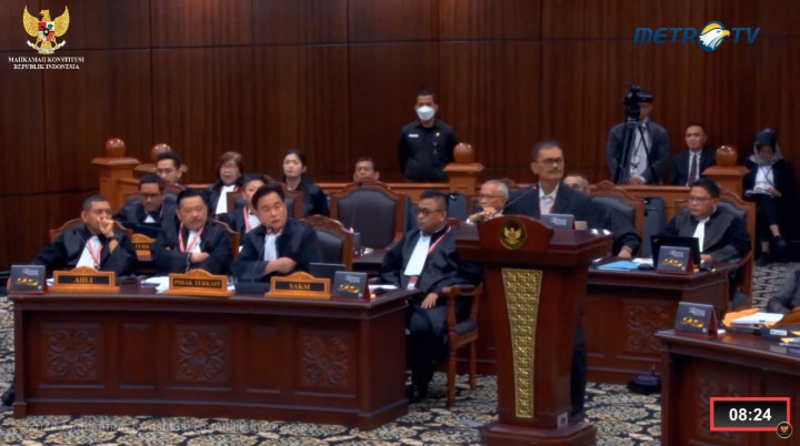 Sidang di MK, Yusril Perintahkan Kubu Ganjar Tak Ajukan Pertanyaan ke Ahli