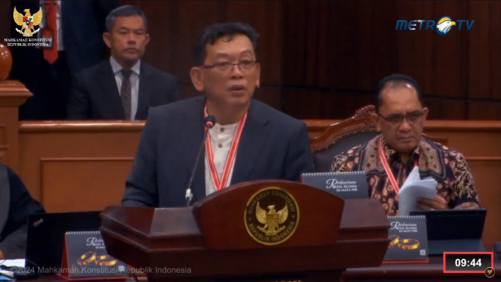 Ahli Prabowo-Gibran Bawa Madzhab, Hakim MK Minta Berhenti