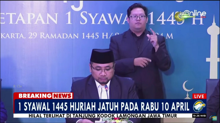 Tok! Idulfitri 1445 H Jatuh Pada 10 April 2024