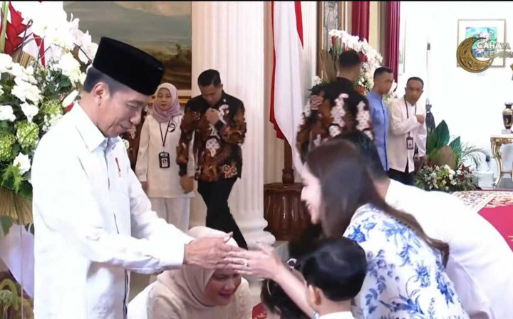 Presiden Jokowi Gelar Open House di Istana Negara