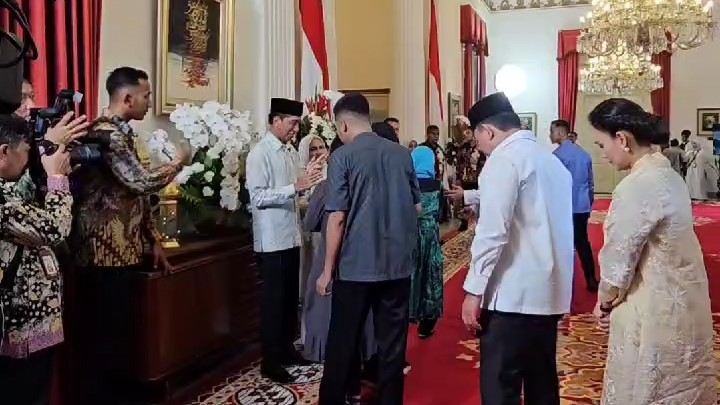 Halal Bihalal Presiden Jokowi di Istana Negara