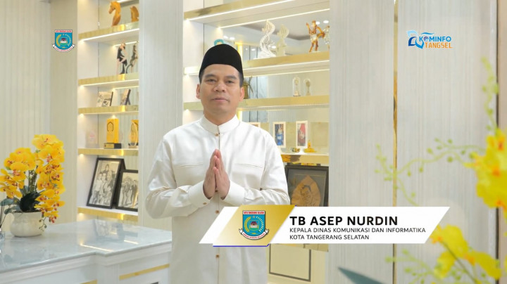 Ucapan Selamat Hari Raya Idulfitri 1445 H Oleh Kadis Kominfo Kota Tangerang Selatan