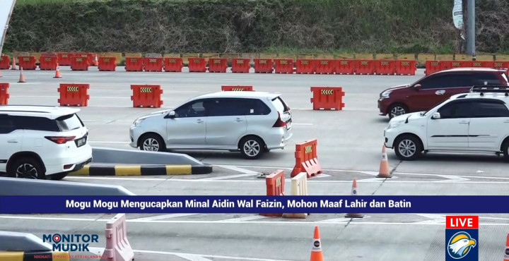 Volume Kendaraan di Gerbang Tol Kalikangkung Alami Penurunan