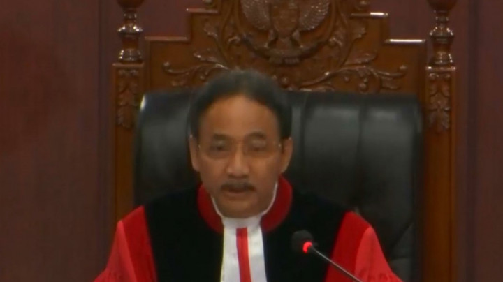 Sidang Putusan Sengketa Pilpres, Ketua MK: Hormati Pembacaan Putusan