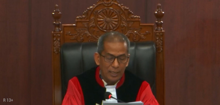 Nilai Eksepsi 02 Tak Beralasan, MK Nyatakan Berwenang Adili Gugatan AMIN