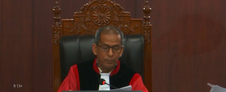 Sentil DPR di Siang Putusan Pilpres 2024, Hakim MK: Jangan Lepas Tangan