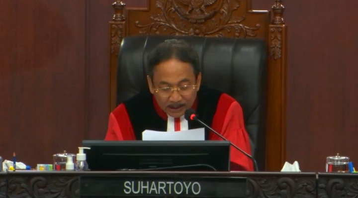 Resmi! MK Tolak Seluruh Permohonan Gugatan Pilpres dari Anies-Muhaimin