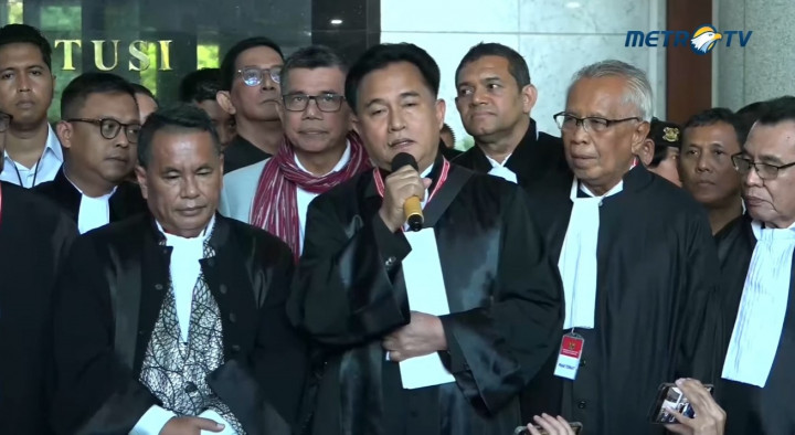 MK Tolak Gugatan Pilpres, Yusril: Semua Hanya Narasi, Tak Ada Bukti