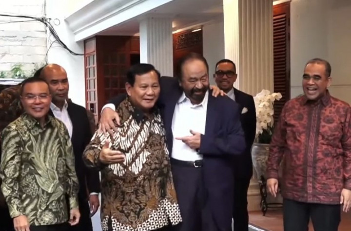 Bertemu di Kertanegara, Prabowo dan Surya Paloh Sepakat Soal Ini!
