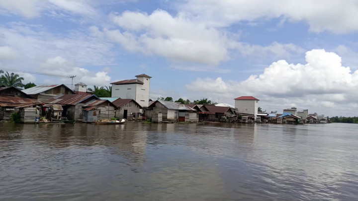 Sudah Sepekan, Banjir di Desa Hanjalipan Belum Juga Surut