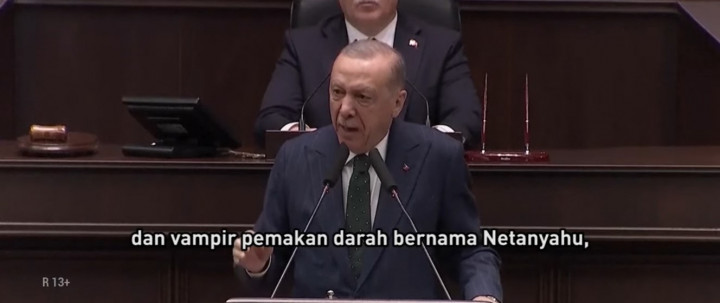Erdogan Sebut Netanyahu Psikopat Usai Serangan Israel di Rafah