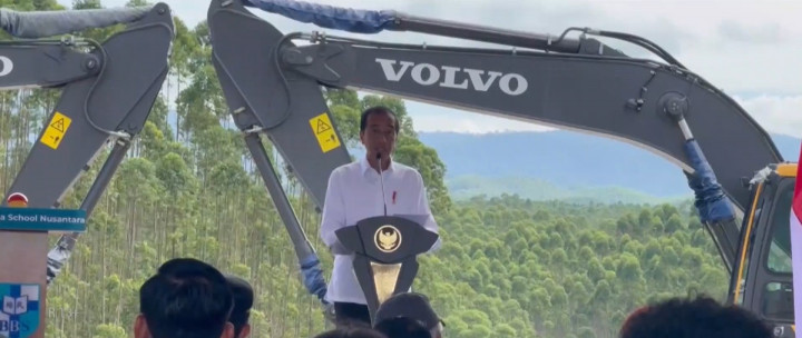 Presiden Jokowi Pede Bisa Berkantor di IKN Mulai Juli 2024