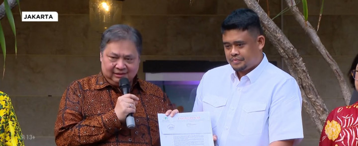 Golkar Resmi Dukung Bobby Nasution Maju Pilgub Sumut