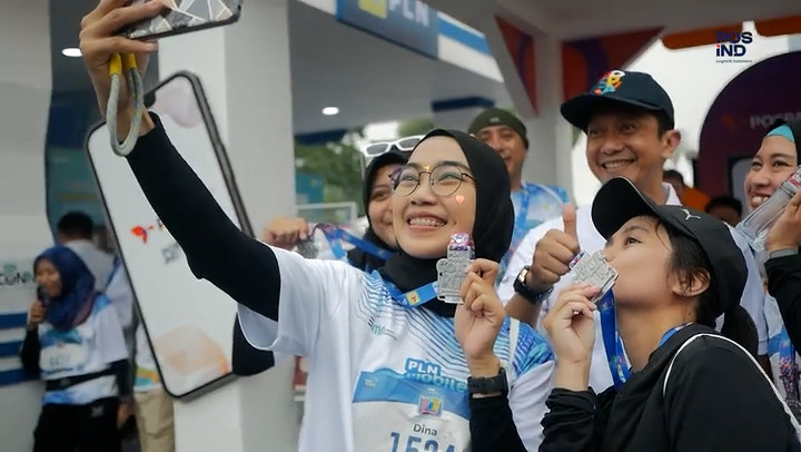 PosIND Kenalkan Aplikasi Pospay dan Prangko Prisma di PLN Mobile Color Run 2024