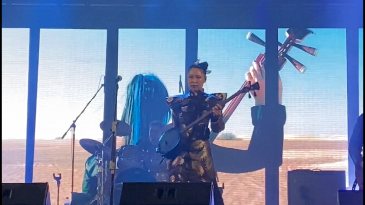 Wow! Melihat Aksi Nini Musisi Asal Taiwan di Rainforest World Music Festival