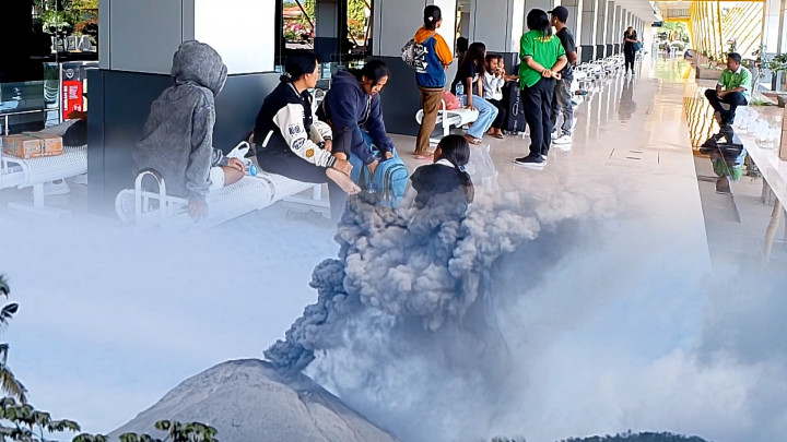 Dampak Erupsi Gunung Lewotobi, Sejumlah Maskapai Batalkan Penerbangan