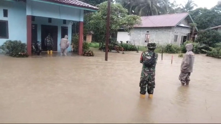 Empat Desa di Morowali Utara Terendam Banjir Setinggi Satu Meter