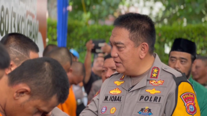 Polda Riau Sita Narkoba Senilai Rp35 Miliar dari Sindikat Internasional