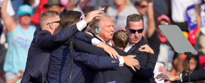 Donald Trump Ditembak saat Kampanye di Pennsylvania