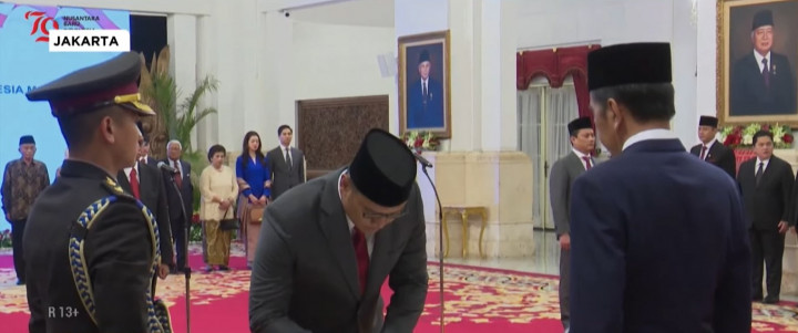 Sah! Jokowi Lantik Sudaryono Jadi Wamentan Gantikan Harvick