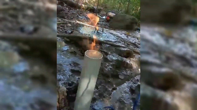 Viral! Sumur Bor untuk Suplai Air Bersih di Majene Keluarkan Gas