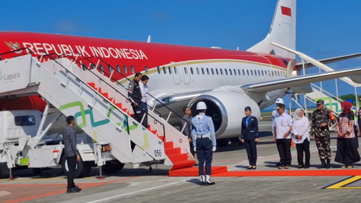 Jokowi Berkantor Perdana di Kantor Presiden IKN