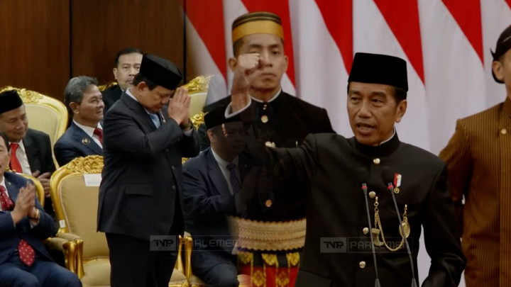 Jokowi ke Prabowo: Izinkan Saya Serahkan Estafet Kepemimpinan dan Semua Harapan Rakyat