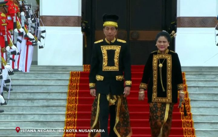 HUT ke-79 RI di IKN, Jokowi Pakai Baju Adat Warisan Kesultanan Kutai