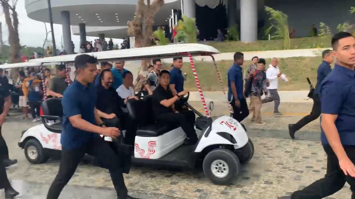 Presiden Jokowi Ajak Surya Paloh Berkeliling di IKN Nusantara