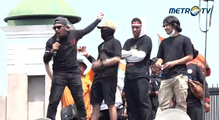 Pimpin Orasi di DPR, Komika Abdur: Kita Gak Melucu di Sini, Yang Lebih Lucu di Dalam