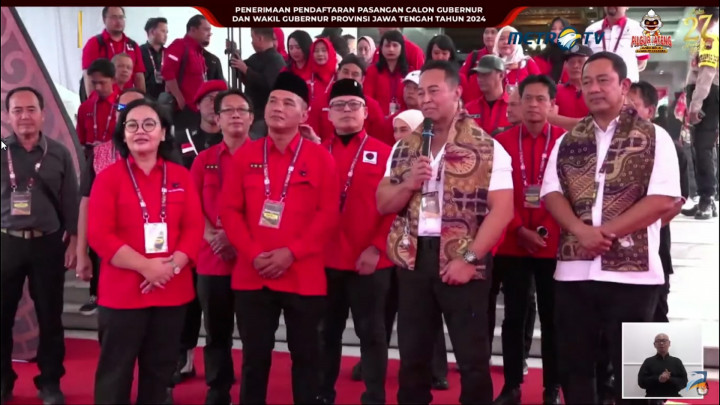 Daftar Pilgub, Andika-Hendi Siap Bertarung di Pilkada Jateng 2024