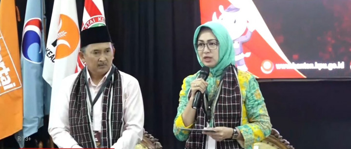 Pernyataan Airin-Ade Usai Registrasi KPU Pilkada Banten 2024