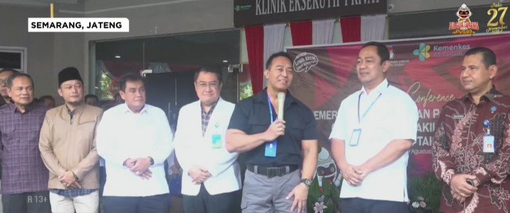 Paslon Andika-Hendrar Jalani Tes Kesehatan di RSUP Kariadi