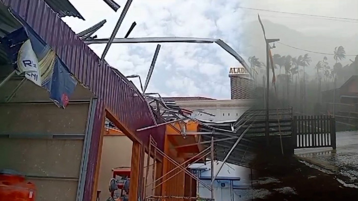 Diterjang Angin Kencang, Rumah Warga di Sungai Penuh Alami Kerusakan