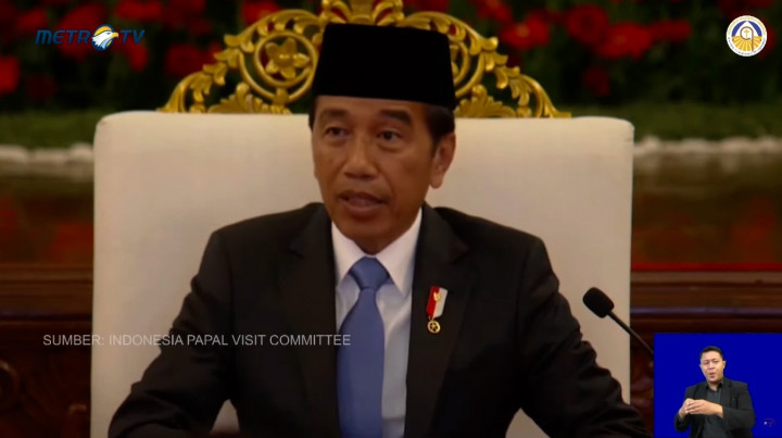 Dihadapan Paus Fransiskus, Presiden Jokowi Apresiasi Vatikan yang Suarakan Perdamaian Palestina