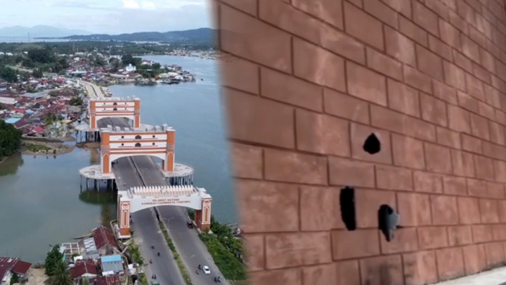 Telan Biaya Rp32 Miliar, Gerbang Wisata Kendari-Toronipa Rusak!