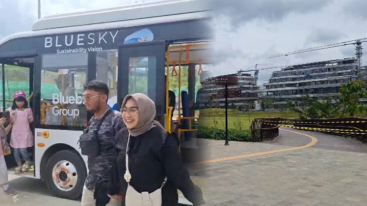 Dibuka untuk Umum, Warga Antusias Kunjungi IKN