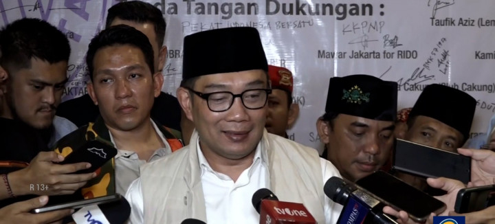 Ridwan Kamil Optimis Menang 1 Putaran