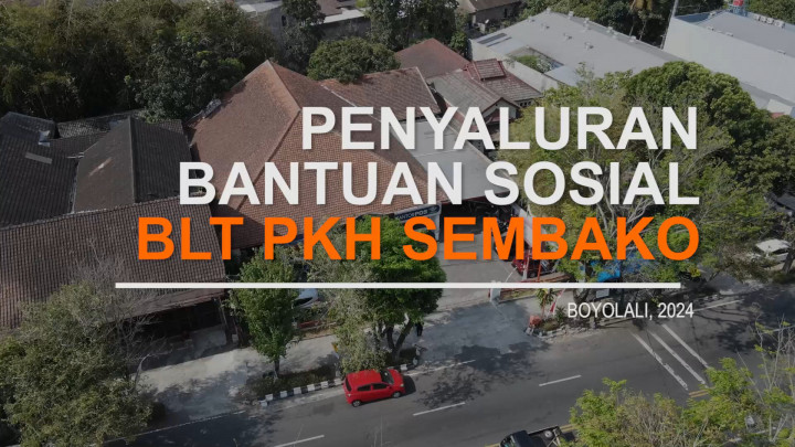 Pos Indonesia Salurkan Bantuan Sosial  PKH dan Sembako di Boyolali