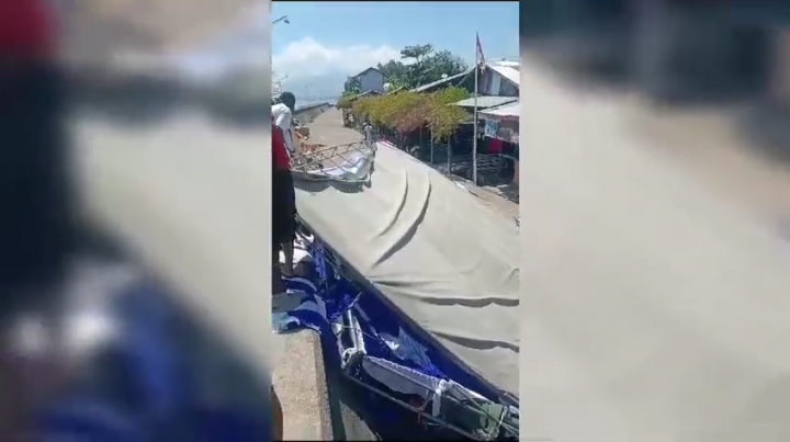 Tenda Pernikahan di NTT Roboh Diterjang Angin Puting Beliung