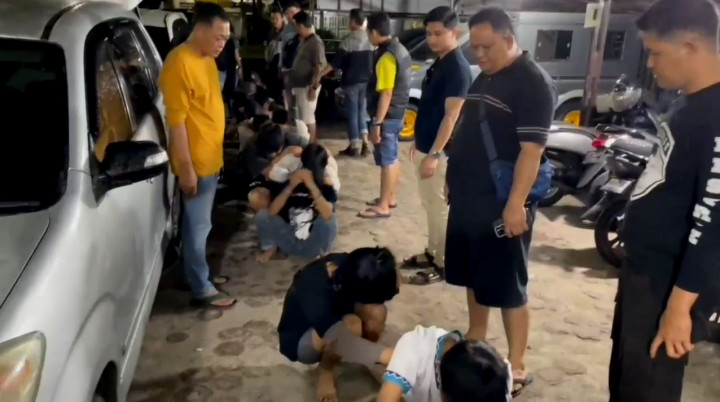Polresta Bengkulu Tangkap Puluhan Pelajar Geng Motor Bersenjata
