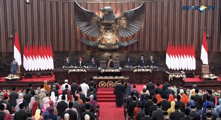 580 Anggota DPR Periode 2024-2029 Resmi Dilantik
