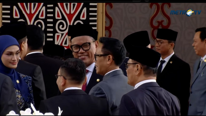 Uya Kuya Hadiri Pelantikan Anggota DPR 2024-2029