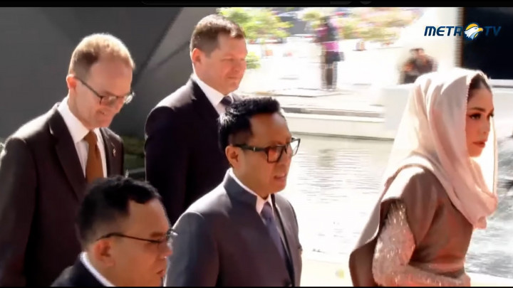 Eko Patrio Hadiri Pelantikan Anggota DPR 2024-2029