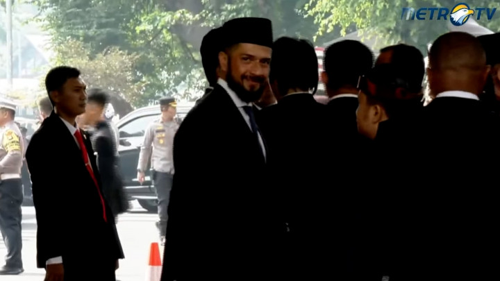 Primus Yustisio Hadiri Pelantikan Anggota DPR 2024-2029