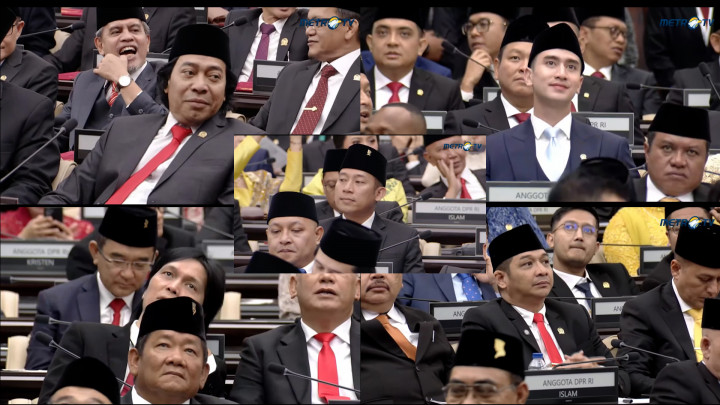 Ada Komeng Hingga Once, Potret Artis Di Pelantikan DPR 2024-2029