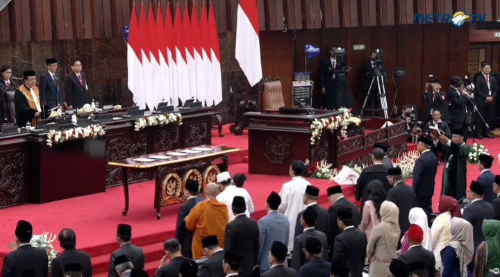 732 Anggota MPR RI Periode 2024-2029 Resmi Dilantik